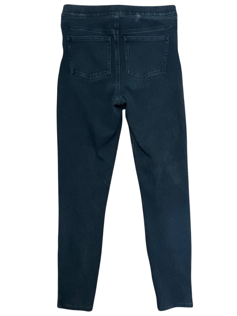 Spanx Jeanish Ankle Leggings Dark Wash Denim Jeggings Pull-On Women's Medium